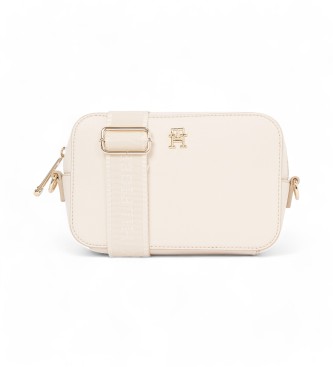 Tommy Hilfiger Soft Logo beige shoulder bag 