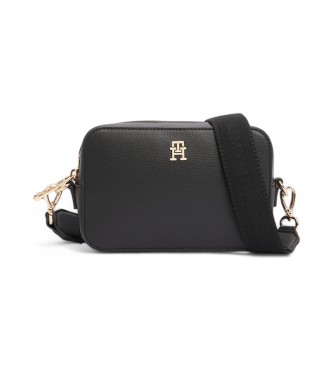 Tommy Hilfiger Soft Logo shoulder bag black