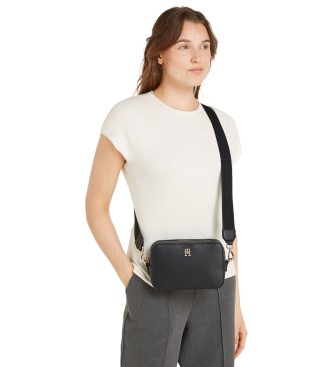 Tommy Hilfiger Soft Logo schoudertas zwart