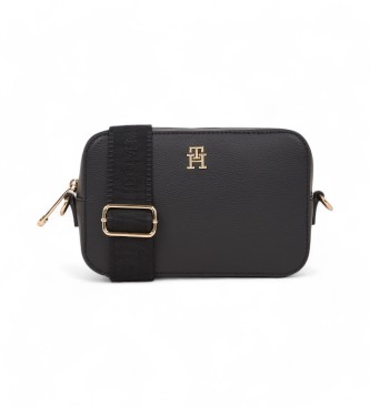 Tommy Hilfiger Soft Logo shoulder bag black