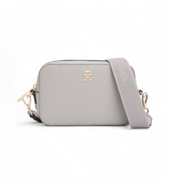 Tommy Hilfiger Soft Logo Umhngetasche grau