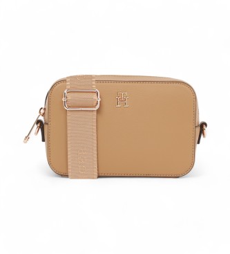 Tommy Hilfiger Soft Logo beige schoudertas