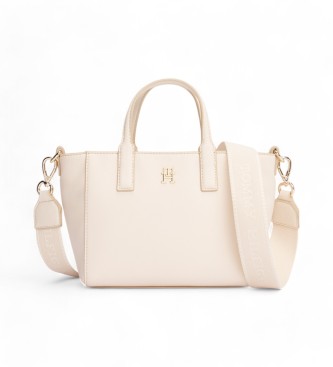 Tommy Hilfiger Soft Logo mini tote torba bela