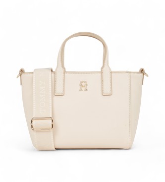 Tommy Hilfiger Soft Logo mini tote torba bela