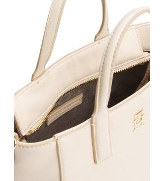 Tommy Hilfiger Soft Logo Mini Tragetasche wei