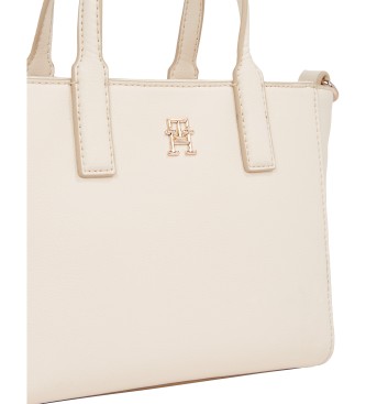 Tommy Hilfiger Soft Logo mini tote torba bela