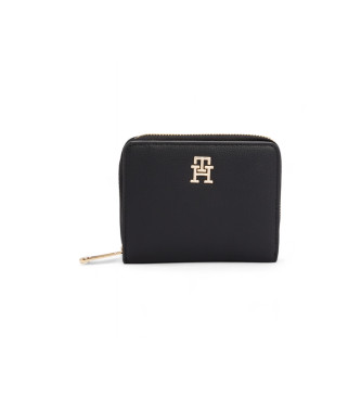 Tommy Hilfiger Monedero Soft con cremallera negro