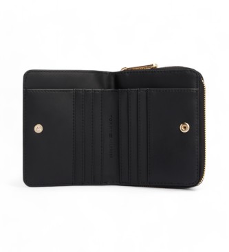 Tommy Hilfiger Monedero Soft con cremallera negro