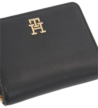 Tommy Hilfiger Porte-monnaie souple zipp noir