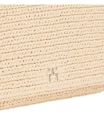 Tommy Hilfiger Transformabilna messenger torba iz bež rafije