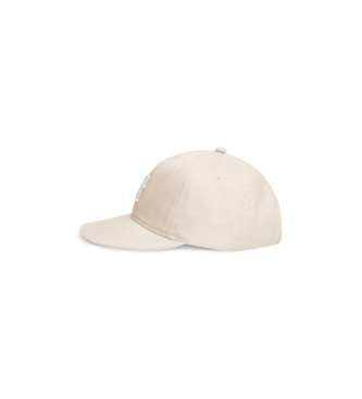 Tommy Hilfiger Baseballcap met monogram Zomer wit