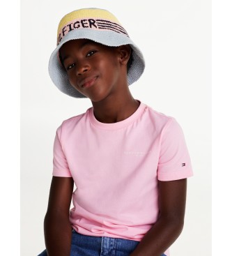 Tommy Hilfiger Veelkleurige Summer Prep gehaakte muts