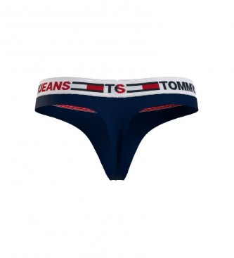 Tommy Hilfiger Thong with logo blue waistband