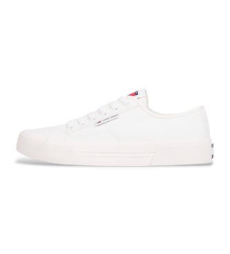 Tommy Hilfiger Sneakersy płócienne białe