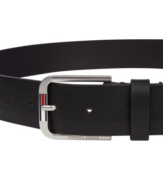 Tommy Hilfiger Ceinture en cuir Austin 3.5 Noir