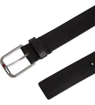 Tommy Hilfiger Ceinture en cuir Austin 3.5 Noir