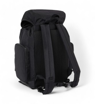 Tommy Hilfiger Sac  dos essentiel avec rabat noir