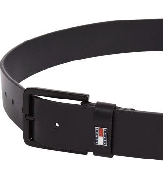 Tommy Hilfiger Ceinture en cuir Cuir 4.0 Noir