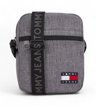 Tommy Hilfiger Borsa a tracolla grigia stagionale Ess Daily