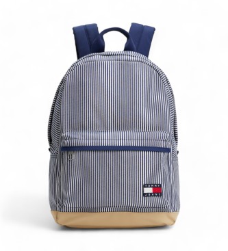 Tommy Hilfiger Unverzichtbarer marineblau gestreifter Rucksack