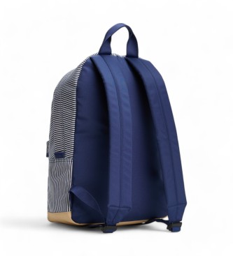 Tommy Hilfiger Unverzichtbarer marineblau gestreifter Rucksack