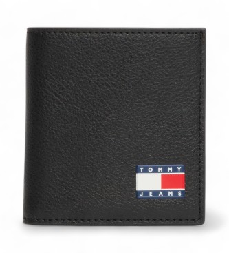 Tommy Hilfiger Heritage Slim lderpung sort