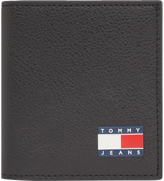 Tommy Hilfiger Heritage Slim lderpung sort