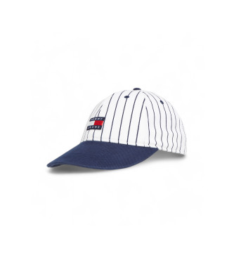 Tommy Hilfiger Czapka sportowa Heritage biała, granatowa