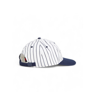 Tommy Hilfiger Czapka sportowa Heritage biała, granatowa