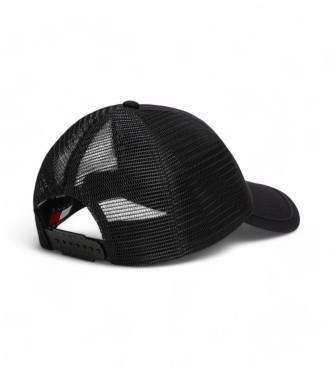 Tommy Hilfiger Cappellino da baseball Heritage Mesh nero