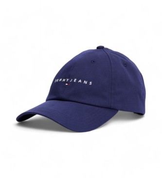 Tommy Hilfiger Baseballkasket med broderet logo i navy