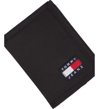 Tommy Hilfiger Portefeuille trifold noir