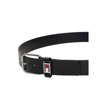 Tommy Hilfiger Leren riem Tjm Scanton 3.5 zwart