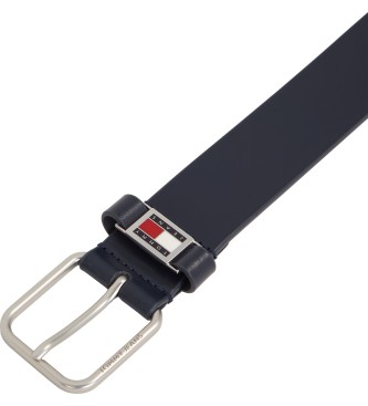 Tommy Hilfiger Ceinture en cuir Scanton 3.5 Marine