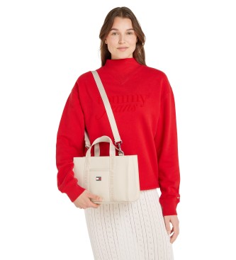 Tommy Hilfiger Bolso mini tote Daily Elevated blanco