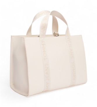 Tommy Hilfiger Bolso mini tote Daily Elevated blanco