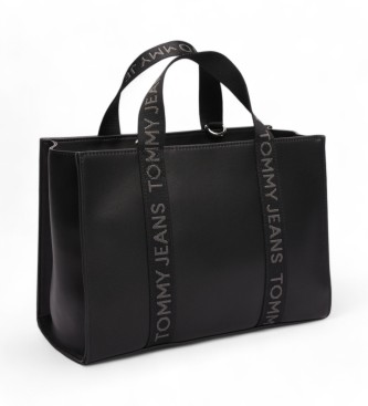 Tommy Hilfiger Bolso mini tote Daily Elevated Negro