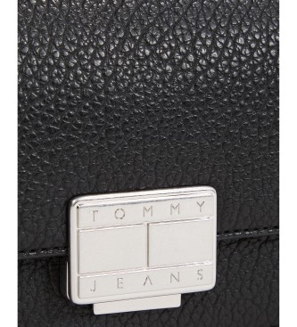 Tommy Hilfiger Saco de ombro Fashionista Preto