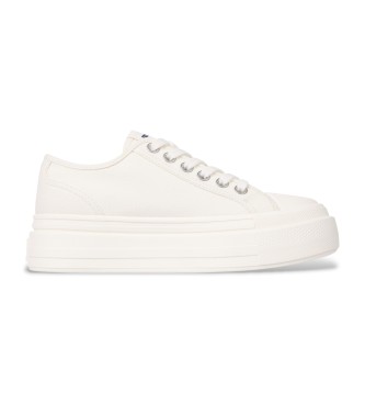 Tommy Hilfiger Zapatillas Foxing flatform blanco