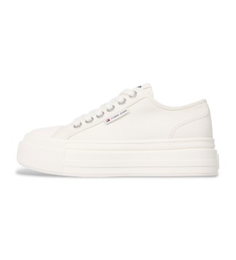 Tommy Hilfiger Sneakers basse Foxing bianche