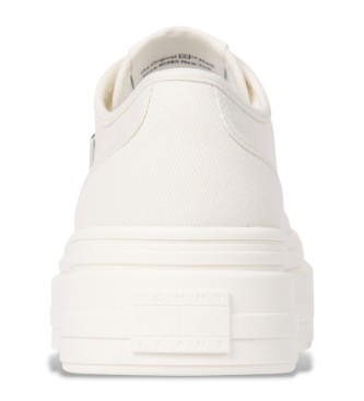 Tommy Hilfiger Zapatillas Foxing flatform blanco