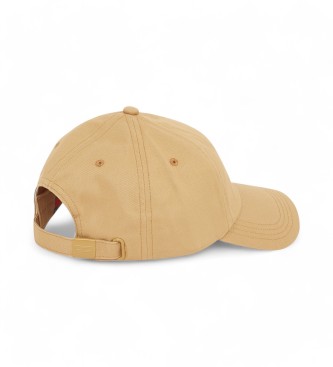 Tommy Hilfiger Heritage-kasket med præget logo, beige
