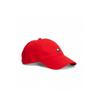 Tommy Hilfiger Czapka Heritage Plaque Cap czerwona