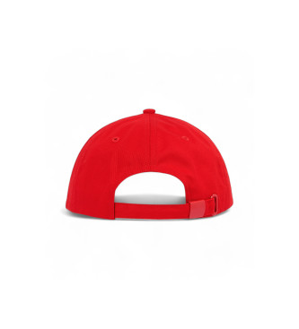 Tommy Hilfiger Cappellino con placca Heritage rossa