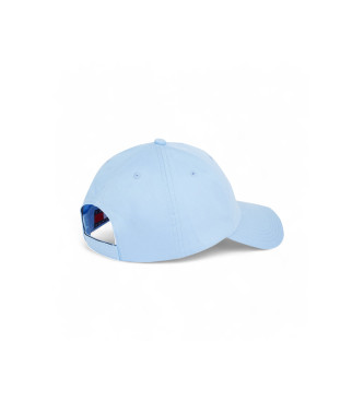 Tommy Hilfiger Gorra Linear Logo 6 Paneles azul 