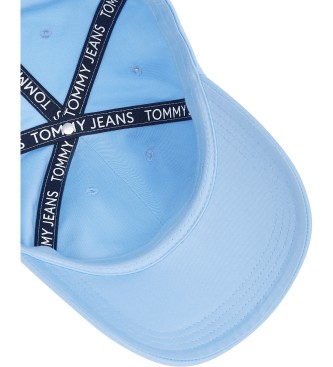 Tommy Hilfiger Linear Logo 6 Panel Cap blue 