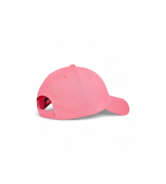 Tommy Hilfiger Linear Logo 6 Panel Cap rosa