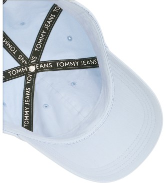 Tommy Hilfiger Cappellino da baseball con logo ricamato blu