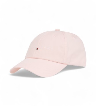 Tommy Hilfiger Basebollkeps med broderad logotyp rosa