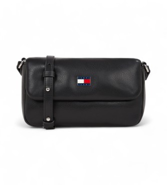 Tommy Hilfiger bandoelra Pillow Flap Handtas Zwart